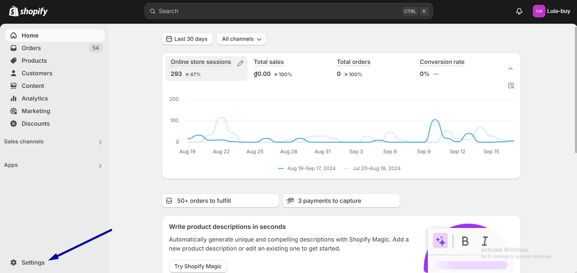 Add New Staff Account on Shopify